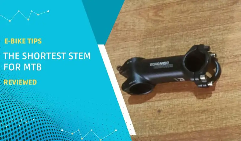 The Shortest Stem For MTB