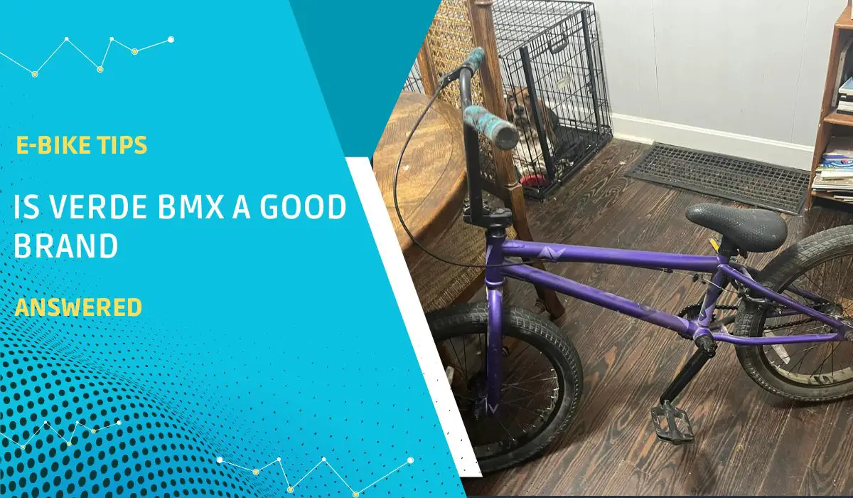 Is Verde BMX a Good Brand Elite Bike Pro